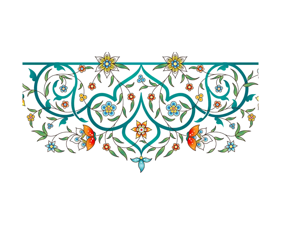 Turkish decorative pattern at Bernas Bakery Cafe and Restaurant in Issaquah WA