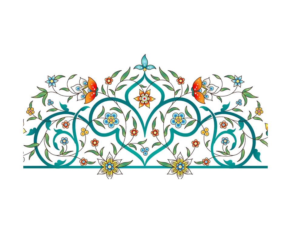 Turkish decorative pattern at Bernas Bakery Cafe and Restaurant in Issaquah WA